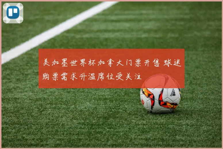 美加墨世界杯加拿大门票开售 球迷购票需求升温席位受关注